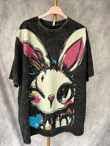 Camiseta Rabbit negra
