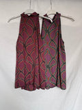 Top viscosa estampado