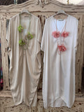 Vestido túnica blanco