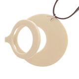 Gafa colgante Musa Round marfil