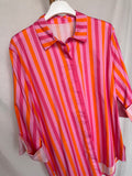 Camisa rayas fucsia