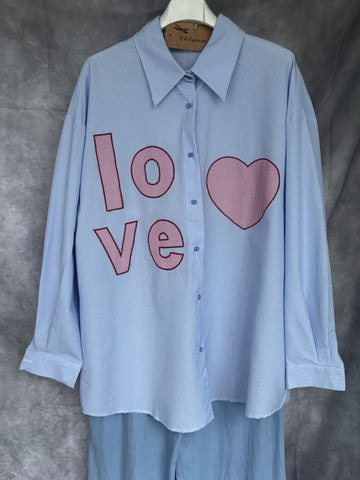 Camisa rayas LOVE