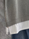 Sudadera gris