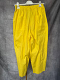 Pantalón algodón amarillo