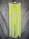Pantalón rayas flúor amarillo