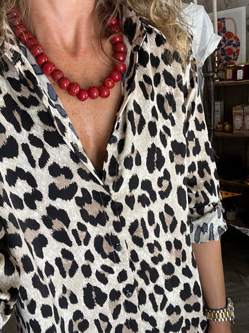Camisa animal print