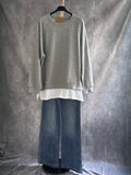 Sudadera gris