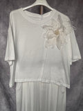 Camiseta flor