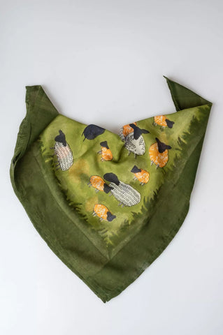 Pañuelo algodón ovejas