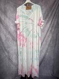 Vestido algodón Tie dye