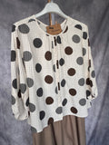 Blusa lunares
