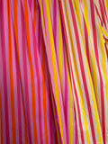 Pantalón rayas fucsia