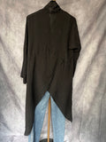 Túnica tencel negra