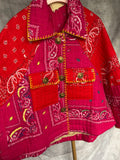 Cazadora Bandana Fucsia