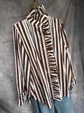 Camisa rayas marrones