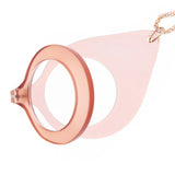 Gafa colgante Musa Butterfly rosa