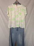 Camiseta flores