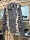 Camisa cuadros negros