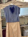 Camisa manga corta Vichy
