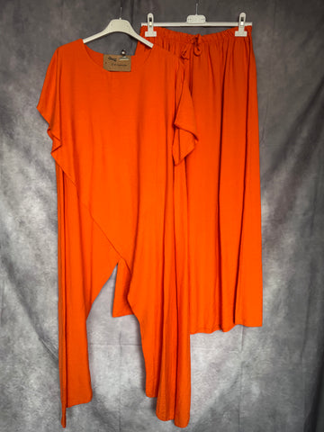 Conjunto Mocca naranja