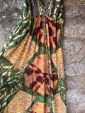 Vestido largo seda
