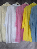 Camisa bordados amarilla