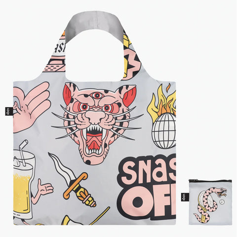 Bolsa Plegable SNASK Tiger Grey