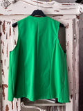 Chaleco botones verde