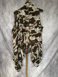 Chaleco camuflaje kaki