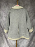 Cazadora neopreno crema
