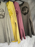 Jersey flor mostaza
