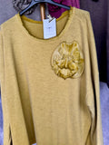Jersey flor mostaza