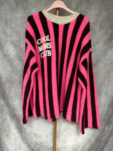 Jersey amplio rayas