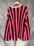 Jersey amplio rayas