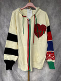 Chaqueta LOVE blanca