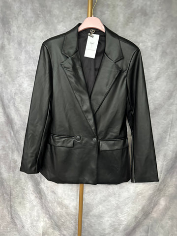 Americana polipiel negra