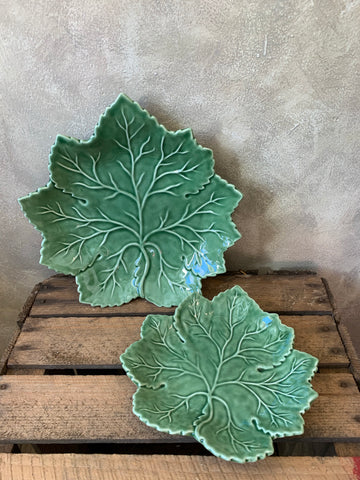 Plato Hoja Verde Pequeño