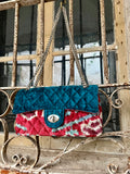 Bolso Cocco Ikat Velvet Silk