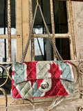 Bolso Cocco Ikat Velvet Silk